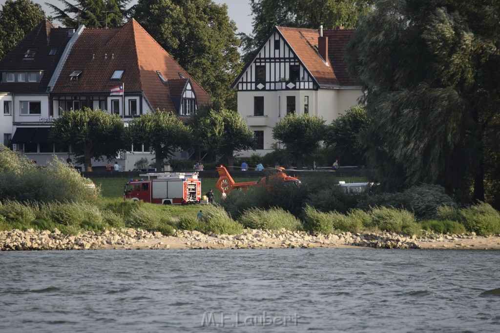 Personensuche im Rhein bei Koeln Rodenkirchen P290.JPG - Miklos Laubert
